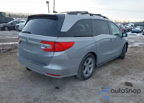 2018 Honda Odyssey Ex-L из США, поврежденный, VIN 5FNRL6H75JB045618